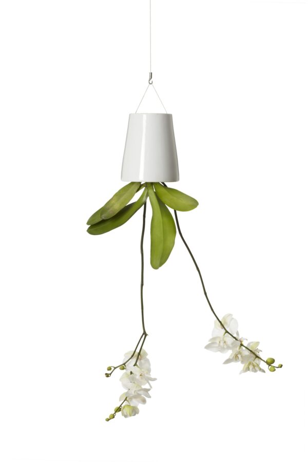 Bosske Sky Planter Ceramic - Medium White - immagine 2