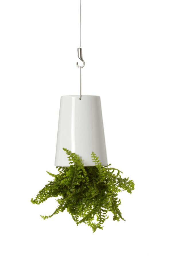 Bosske Sky Planter Ceramic - Small White - immagine 4