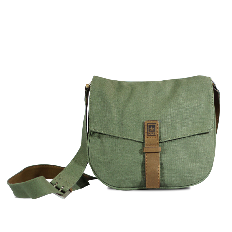 Hf0082 Borsa Tracolla Piccola Green Country