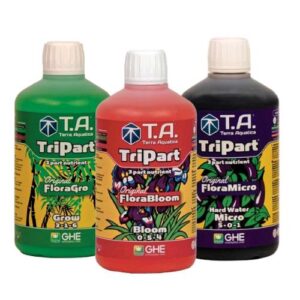 Terra Aquatica by GHE Starter Kit TRIPART Hard Water 3x500ml