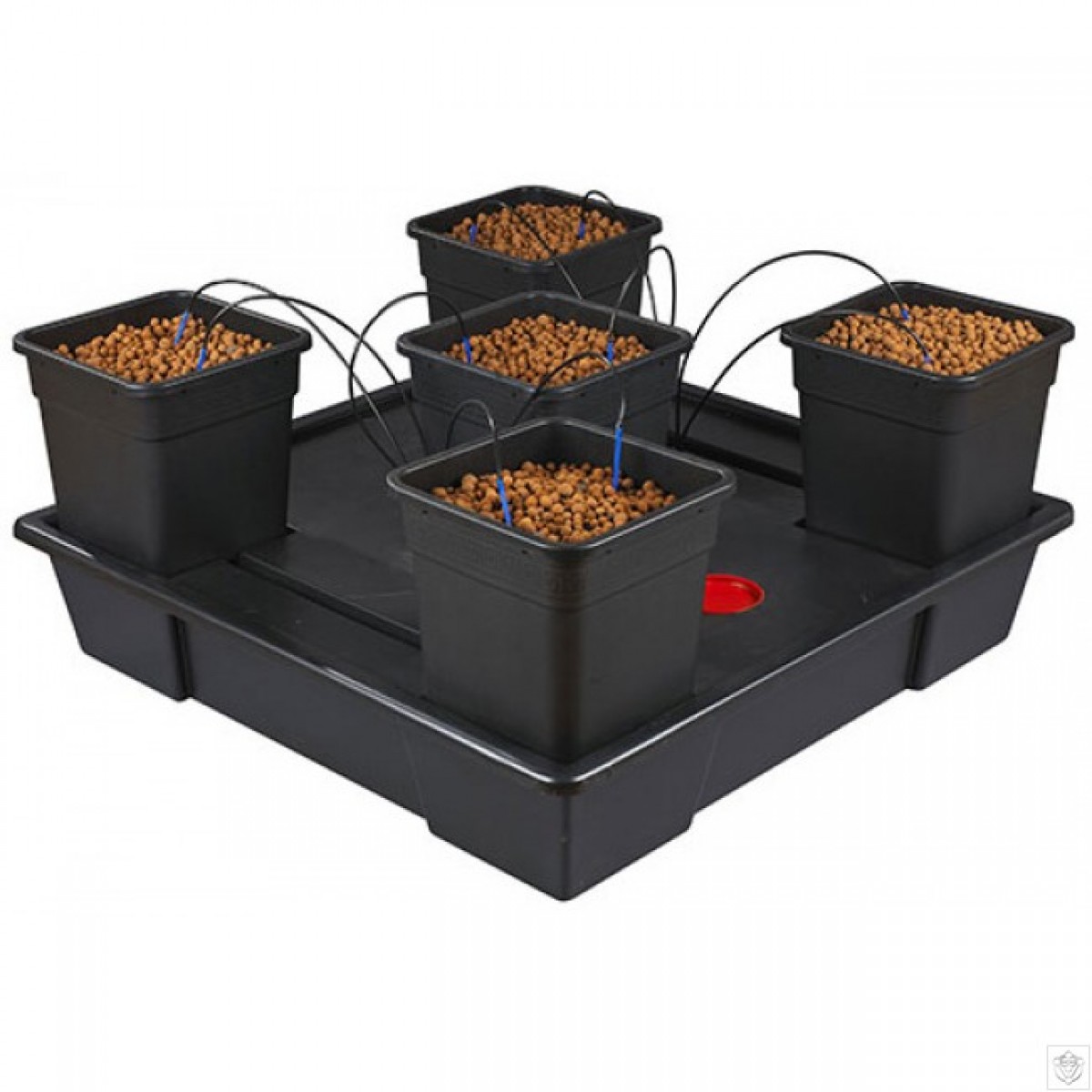 8,6L Atami Vaso Atami per Sistema Coltivazione Nutriculture Wilma 21x21.6x19cm 