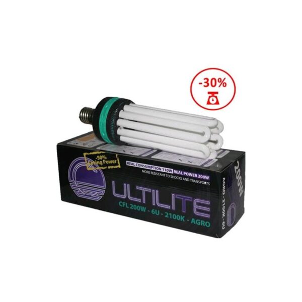 Cultilite Lampada CFL BLACK SERIES - AGRO 2100°K