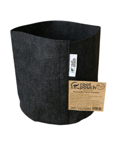 ROOT POUCH Vaso in Tessuto Black