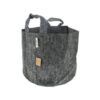 ROOT POUCH Vaso in Tessuto Grey con Manico