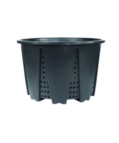 Vaso VARIA Rotondo NERO Antispiralizzazione