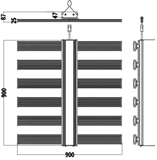 Ortoled S LINE 720W