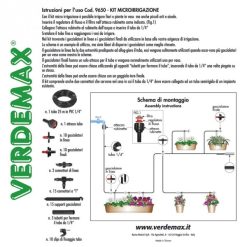 Verdemax Kit Micro Irrigazione