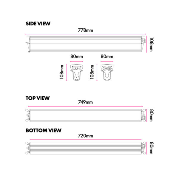 Dimlux Xtreme Series NIR E UV-A 70W