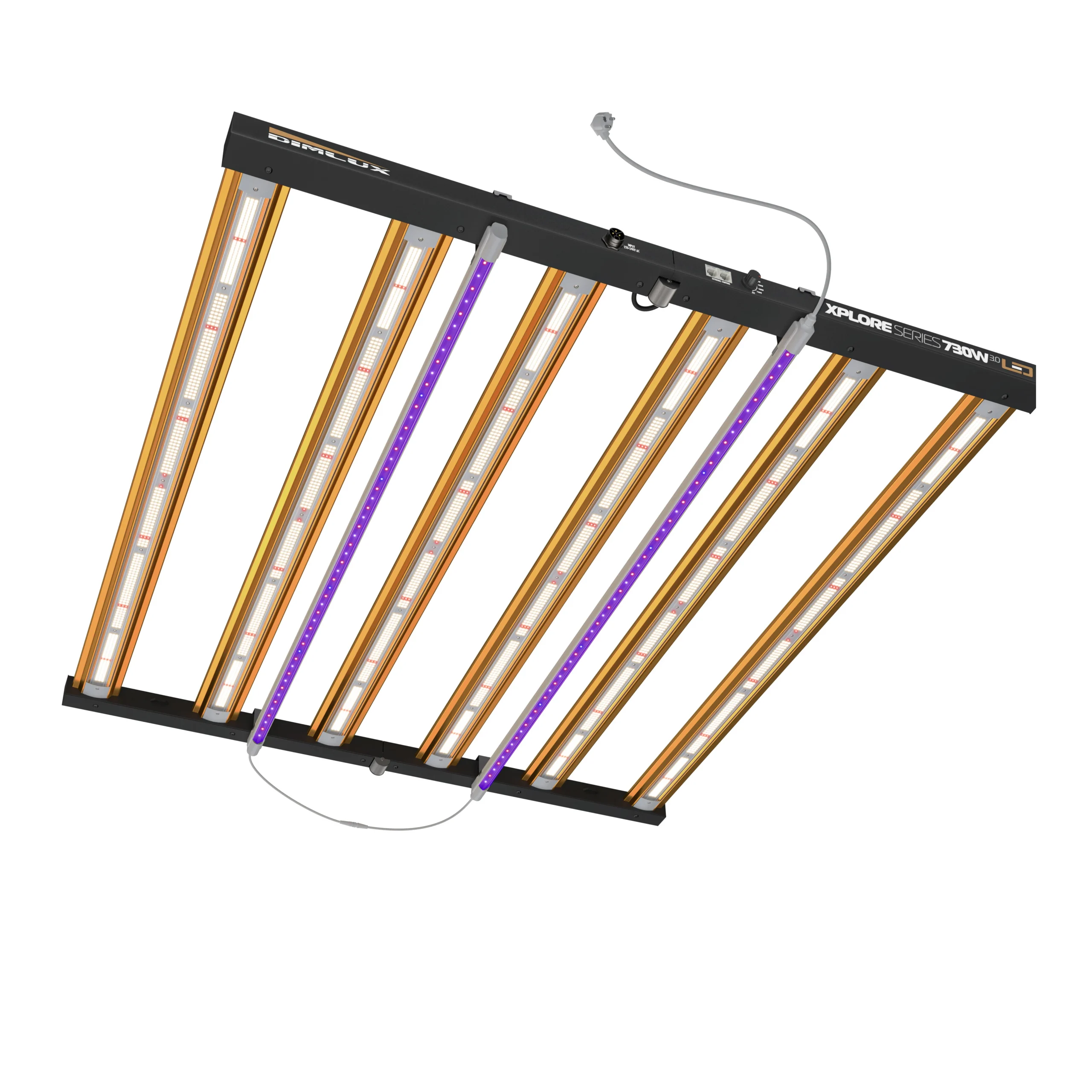 Dimlux Xplore Series LED 730W Spettro Regolabile 3.0 μmol/J - 2197 Μmol/S CERTIFICATO DLC HORT - immagine 9
