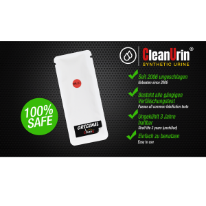 Alternative view of CleanUrin RED 25 ml ONE PACK by CleanU