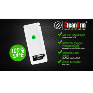Alternative view of CleanUrin GREEN 25 ml ONE PACK by CleanU