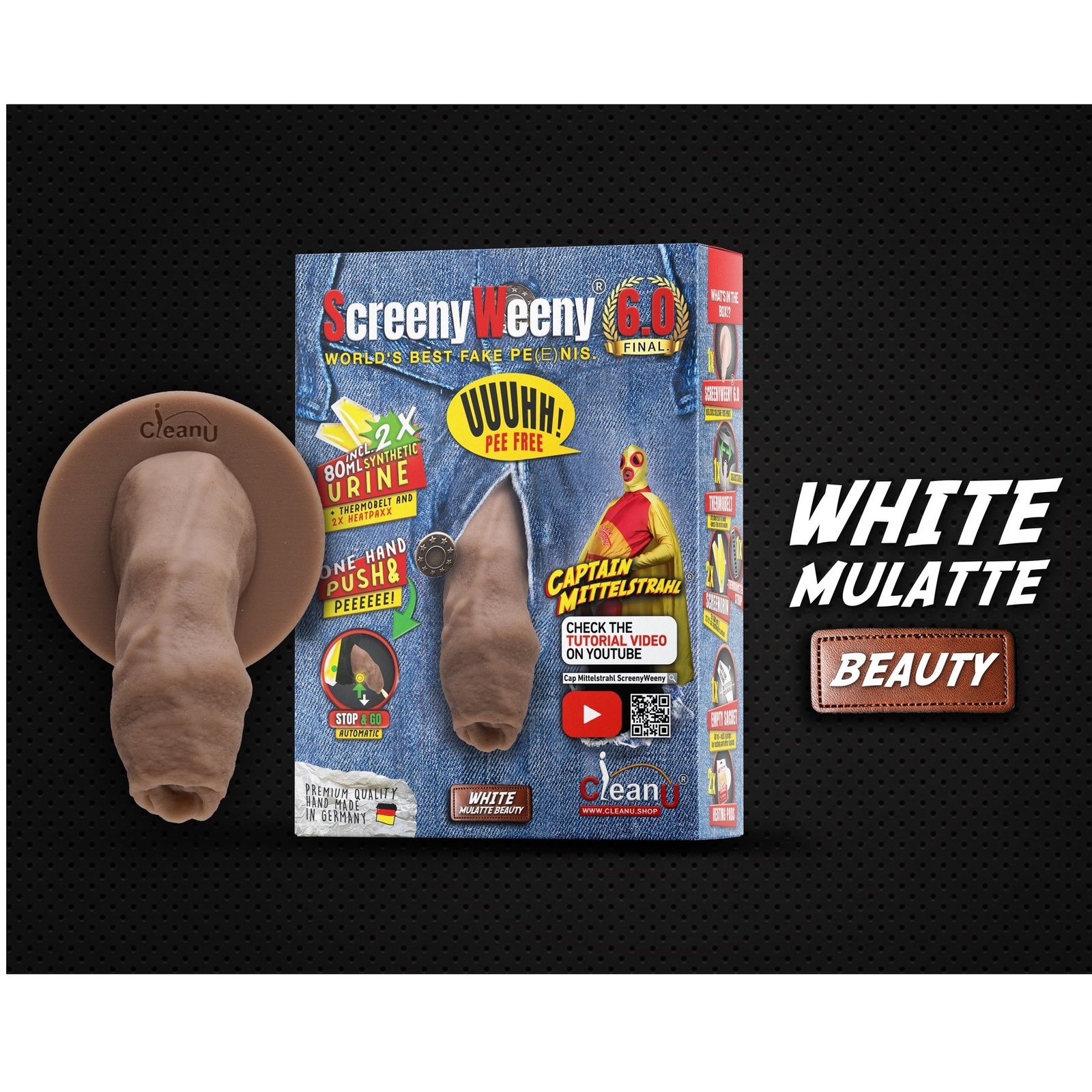 Screeny Weeny 6.0 White-Mulatte BEAUTY by CleanU