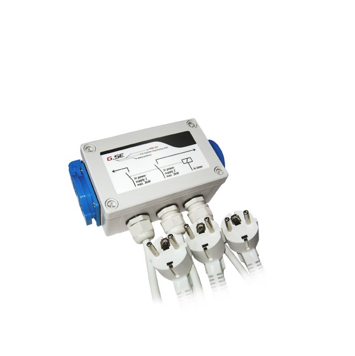 GSE Relay Box 8x600W Green Country